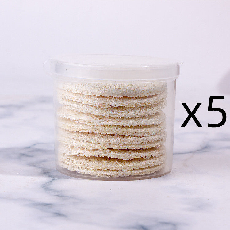 EcoGlow Loofa Pads – Reusable Makeup Remover & Facial Scrub