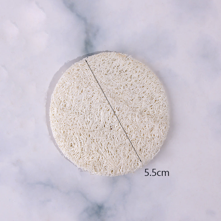 EcoGlow Loofa Pads – Reusable Makeup Remover & Facial Scrub