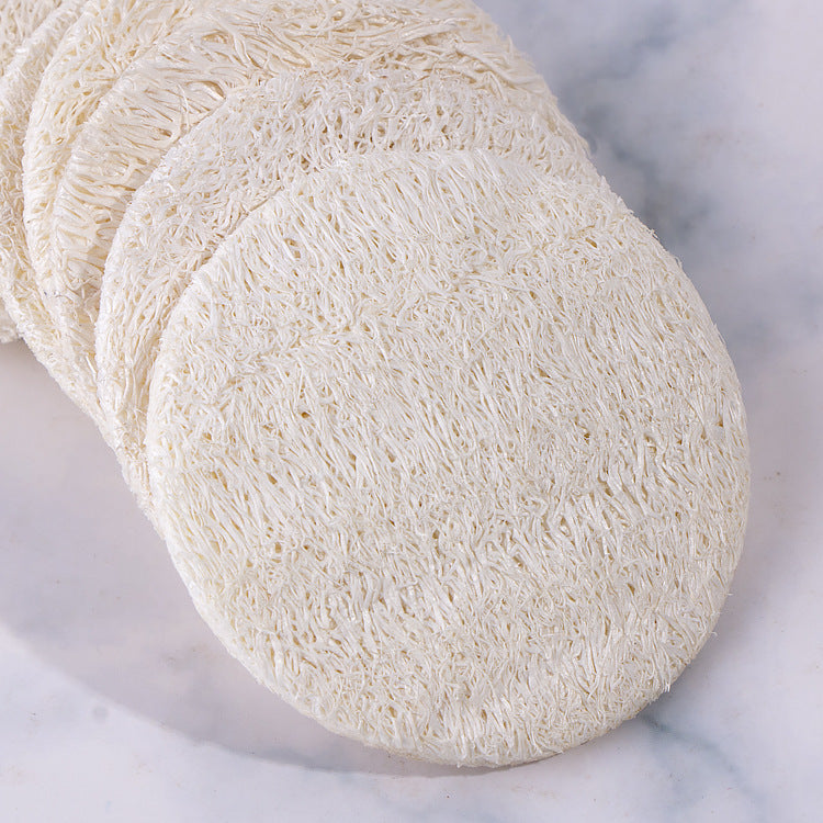 EcoGlow Loofa Pads – Reusable Makeup Remover & Facial Scrub
