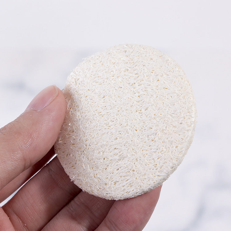 EcoGlow Loofa Pads – Reusable Makeup Remover & Facial Scrub